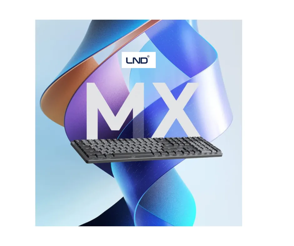 Logitech MX Mechanical wireless illuminated keyboard with low-profile mechanical keys